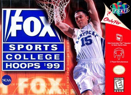 Fox Sports College Hoops 99 Nintendo 64 Nintendo 64 N64 Fox Sports College Hoops 99 Nintendo 64 Nintendo 64 N64
