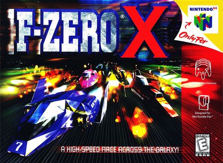 F Zero X Nintendo 64 Nintendo 64 N64 F Zero X Nintendo 64 Nintendo 64 N64