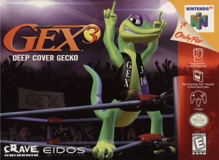 Gex 3 Deep Cover Gecko Nintendo 64 Nintendo 64 N64 Gex 3 Deep Cover Gecko Nintendo 64 Nintendo 64 N64