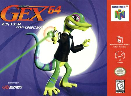 Gex 64 Enter the Gecko Nintendo 64 Nintendo 64 N64 Gex 64 Enter the Gecko Nintendo 64 Nintendo 64 N64