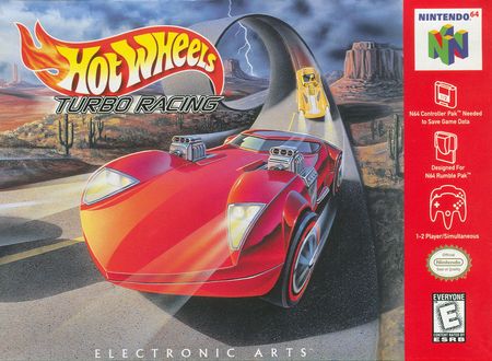 Hot Wheels Turbo Racing Nintendo 64 Nintendo 64 N64 Hot Wheels Turbo Racing Nintendo 64 Nintendo 64 N64
