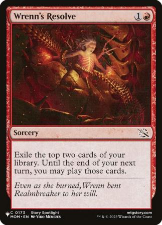 Wrenn s Resolve 173 Wrenn s Resolve 173
