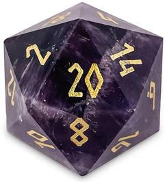 Amethyst Boulder 30mm Gemstone Dice Norse Foundry Individual Dice Amethyst Boulder 30mm Gemstone Dice Norse Foundry Individual Dice