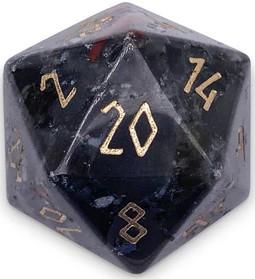 Bloodstone Boulder 30mm Gemstone Dice Norse Foundry Individual Dice Bloodstone Boulder 30mm Gemstone Dice Norse Foundry Individual Dice