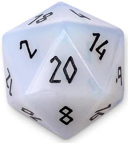 Opalite Boulder 30mm Gemstone Dice Norse Foundry Individual Dice Opalite Boulder 30mm Gemstone Dice Norse Foundry Individual Dice
