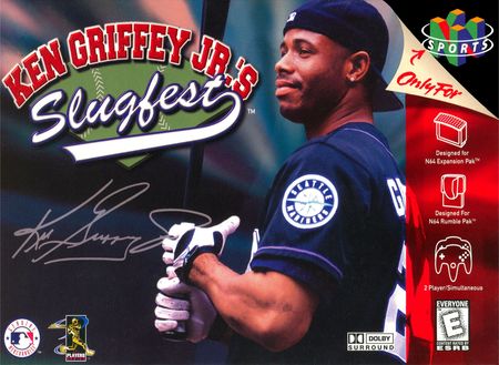 Ken Griffey Jr s Slugfest Nintendo 64 Nintendo 64 N64 Ken Griffey Jr s Slugfest Nintendo 64 Nintendo 64 N64