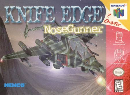 Knife Edge Nose Gunner Nintendo 64 Nintendo 64 N64 Knife Edge Nose Gunner Nintendo 64 Nintendo 64 N64