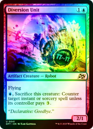 Diversion Unit 0041 Foil 