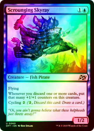 Scrounging Skyray 0060 Foil 