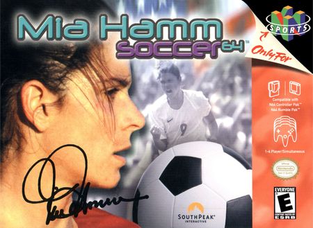 Mia Hamm Soccer 64 Nintendo 64 Nintendo 64 N64 Mia Hamm Soccer 64 Nintendo 64 Nintendo 64 N64