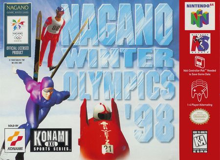 Nagano Winter Olympics 98 Nintendo 64 Nintendo 64 N64 Nagano Winter Olympics 98 Nintendo 64 Nintendo 64 N64