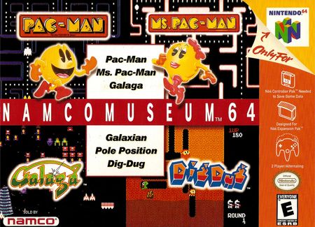 Namco Museum 64 Nintendo 64 Nintendo 64 N64 Namco Museum 64 Nintendo 64 Nintendo 64 N64