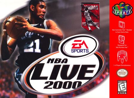 NBA Live 2000 Nintendo 64 Nintendo 64 N64 NBA Live 2000 Nintendo 64 Nintendo 64 N64