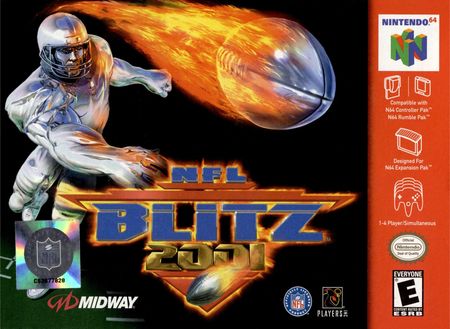 NFL Blitz 2001 Nintendo 64 Nintendo 64 N64 NFL Blitz 2001 Nintendo 64 Nintendo 64 N64