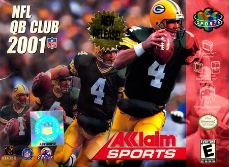 NFL Quarterback Club 2001 Nintendo 64 Nintendo 64 N64 NFL Quarterback Club 2001 Nintendo 64 Nintendo 64 N64