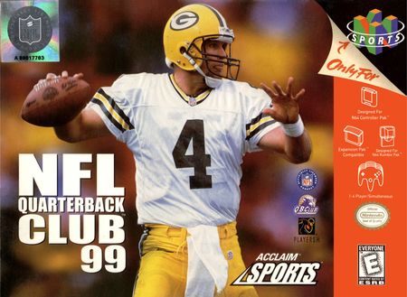 NFL Quarterback Club 99 Nintendo 64 Nintendo 64 N64 NFL Quarterback Club 99 Nintendo 64 Nintendo 64 N64