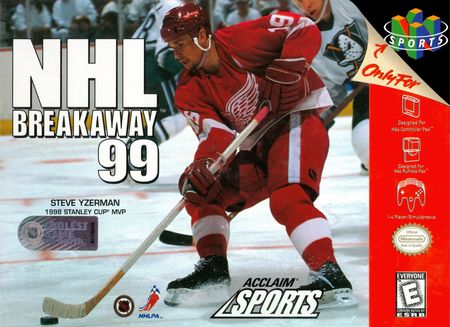 NHL Breakaway 99 Nintendo 64 Nintendo 64 N64 NHL Breakaway 99 Nintendo 64 Nintendo 64 N64