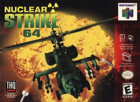 Nuclear Strike 64 Nintendo 64 Nintendo 64 N64 Nuclear Strike 64 Nintendo 64 Nintendo 64 N64
