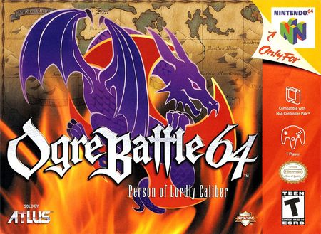 Ogre Battle 64 Person of Lordly Caliber Nintendo 64 Nintendo 64 N64 Ogre Battle 64 Person of Lordly Caliber Nintendo 64 Nintendo 64 N64