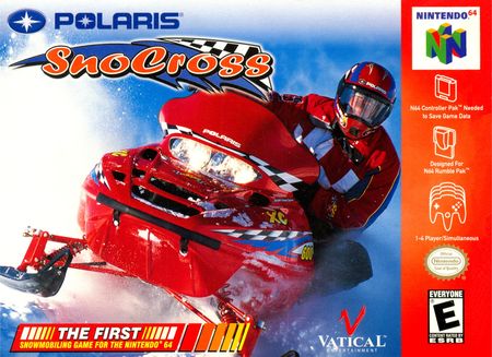 Polaris SnoCross Nintendo 64 Nintendo 64 N64 Polaris SnoCross Nintendo 64 Nintendo 64 N64
