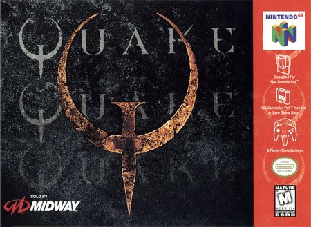Quake 64 Nintendo 64 Nintendo 64 N64 Quake 64 Nintendo 64 Nintendo 64 N64