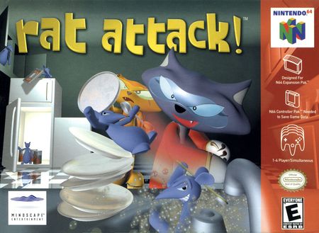 Rat Attack Nintendo 64 Nintendo 64 N64 Rat Attack Nintendo 64 Nintendo 64 N64