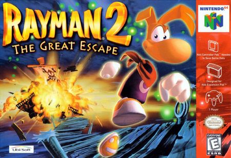 Rayman 2 The Great Escape Nintendo 64 Nintendo 64 N64 Rayman 2 The Great Escape Nintendo 64 Nintendo 64 N64