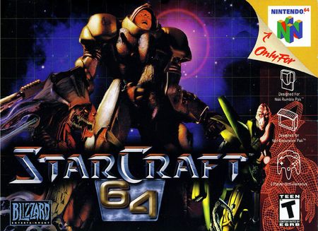 Starcraft 64 Nintendo 64 Nintendo 64 N64 Starcraft 64 Nintendo 64 Nintendo 64 N64