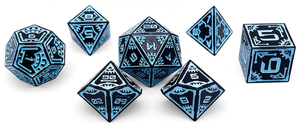 Force Field Space Dice 7 Piece RPG Set Force Field Space Dice 7 Piece RPG Set