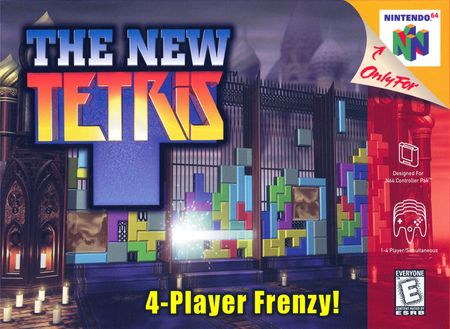 The New Tetris Nintendo 64 Nintendo 64 N64 The New Tetris Nintendo 64 Nintendo 64 N64