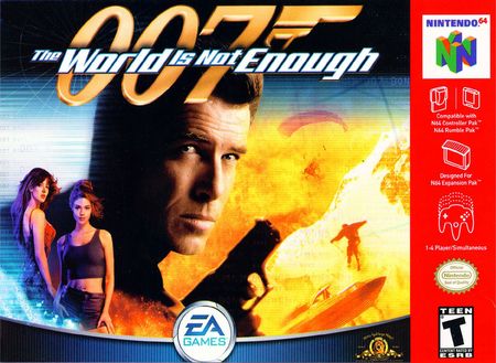 007 The World Is Not Enough Blue Cart Nintendo 64 Nintendo 64 N64 007 The World Is Not Enough Blue Cart Nintendo 64 Nintendo 64 N64