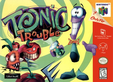 Tonic Trouble Nintendo 64 Nintendo 64 N64 Tonic Trouble Nintendo 64 Nintendo 64 N64