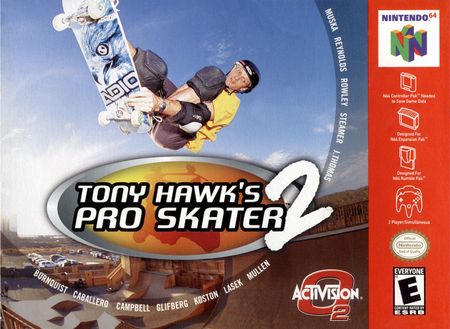 Tony Hawk s Pro Skater 2 Nintendo 64 Nintendo 64 N64 Tony Hawk s Pro Skater 2 Nintendo 64 Nintendo 64 N64