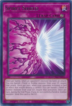 Spirit Shield MZTM EN035 Rare 1st Edition Maze of the Master 1st Edition Singles Spirit Shield MZTM EN035 Rare 1st Edition Maze of the Master 1st Edition Singles