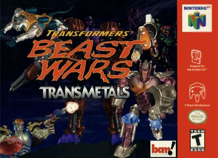 Transformers Beast Wars Transmetals Nintendo 64 Nintendo 64 N64 Transformers Beast Wars Transmetals Nintendo 64 Nintendo 64 N64