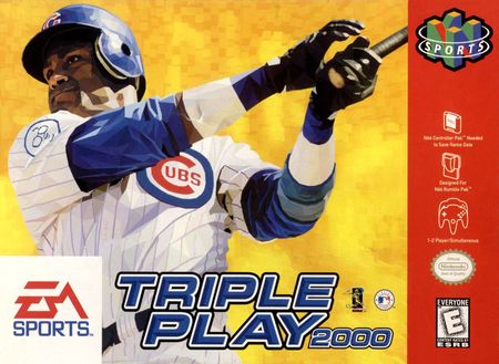 Triple Play 2000 Nintendo 64 Nintendo 64 N64 Triple Play 2000 Nintendo 64 Nintendo 64 N64