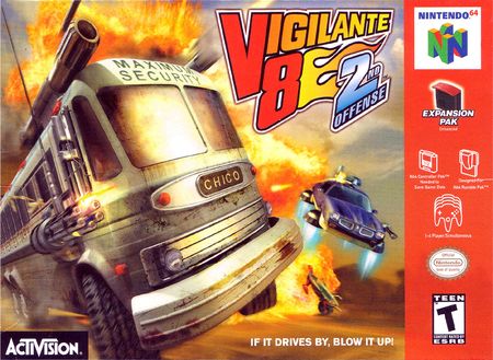 Vigilante 8 Second Offense Nintendo 64 Nintendo 64 N64 Vigilante 8 Second Offense Nintendo 64 Nintendo 64 N64