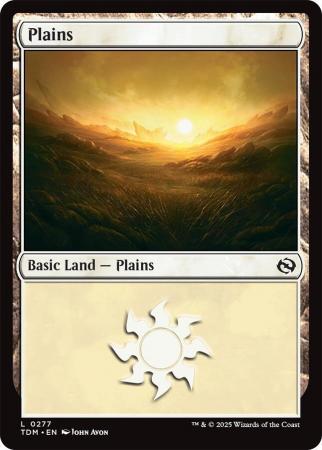 Plains 0277 0277 Tarkir Dragonstorm Singles Plains 0277 0277 Tarkir Dragonstorm Singles