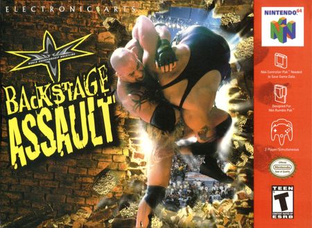 WCW Backstage Assault Nintendo 64 Nintendo 64 N64 WCW Backstage Assault Nintendo 64 Nintendo 64 N64