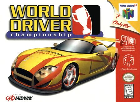 World Driver Championship Nintendo 64 Nintendo 64 N64 World Driver Championship Nintendo 64 Nintendo 64 N64