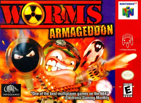 Worms Armageddon Nintendo 64 Nintendo 64 N64 Worms Armageddon Nintendo 64 Nintendo 64 N64