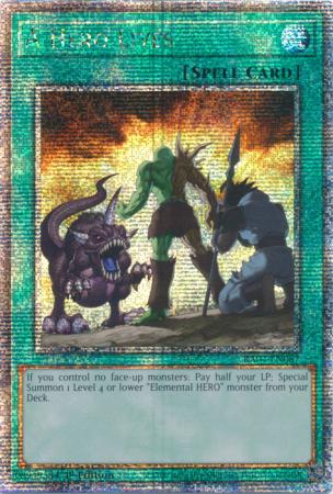 A Hero Lives RA04 EN087 Quarter Century Secret Rare 1st Edition Quarter Century Stampede 1st Edition Singles A Hero Lives RA04 EN087 Quarter Century Secret Rare 1st Edition Quarter Century Stampede 1st Edition Singles