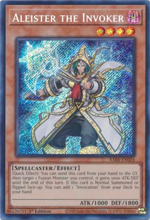 Aleister the Invoker Alternate Art RA04 EN024 Secret Rare 1st Edition Quarter Century Stampede 1st Edition Singles Aleister the Invoker Alternate Art RA04 EN024 Secret Rare 1st Edition Quarter Century Stampede 1st Edition Singles