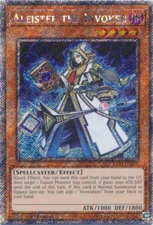 Aleister the Invoker RA04 EN278 Platinum Secret Rare 1st Edition Aleister the Invoker RA04 EN278 Platinum Secret Rare 1st Edition