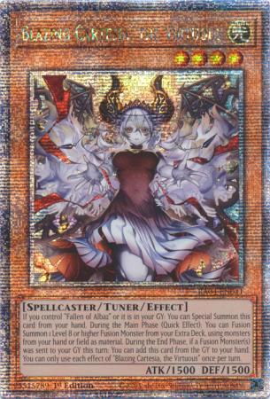 2024-25 秋冬新作  Blazing Cartesia, the Virtuous (New Art) - Yugioh | TrollAndToad その他