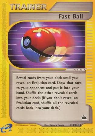 Fast Ball 124 144 Uncommon Fast Ball 124 144 Uncommon