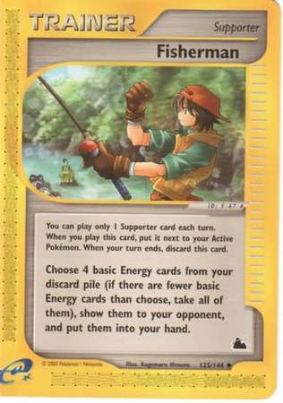 Fisherman 125 144 Uncommon Skyridge Singles Fisherman 125 144 Uncommon Skyridge Singles