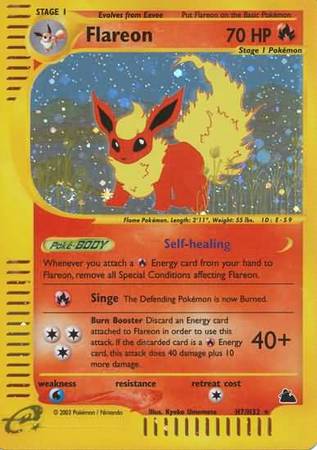 Flareon - H7/H32 - Holo