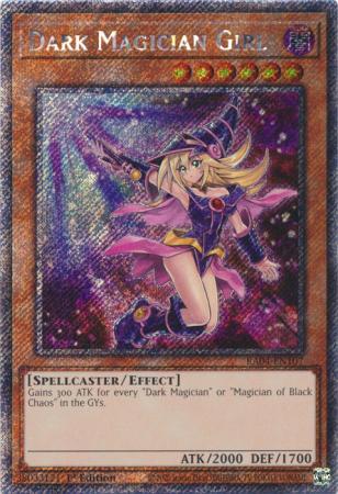 Dark Magician Girl 7th Art RA04 EN107 Platinum Secret Rare 1st Edition Quarter Century Stampede 1st Edition Singles Dark Magician Girl 7th Art RA04 EN107 Platinum Secret Rare 1st Edition Quarter Century Stampede 1st Edition Singles