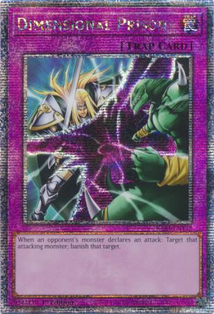 Dimensional Prison RA04 EN132 Quarter Century Secret Rare 1st Edition Quarter Century Stampede 1st Edition Singles Dimensional Prison RA04 EN132 Quarter Century Secret Rare 1st Edition Quarter Century Stampede 1st Edition Singles
